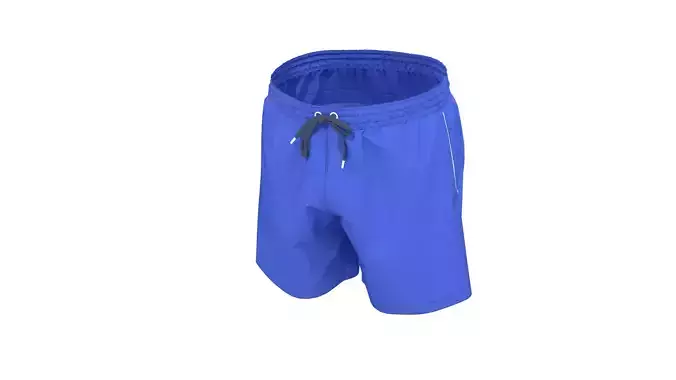 Short Garment 3D model