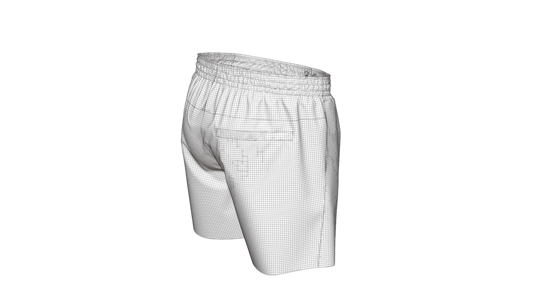 Short Garment 3D model_18