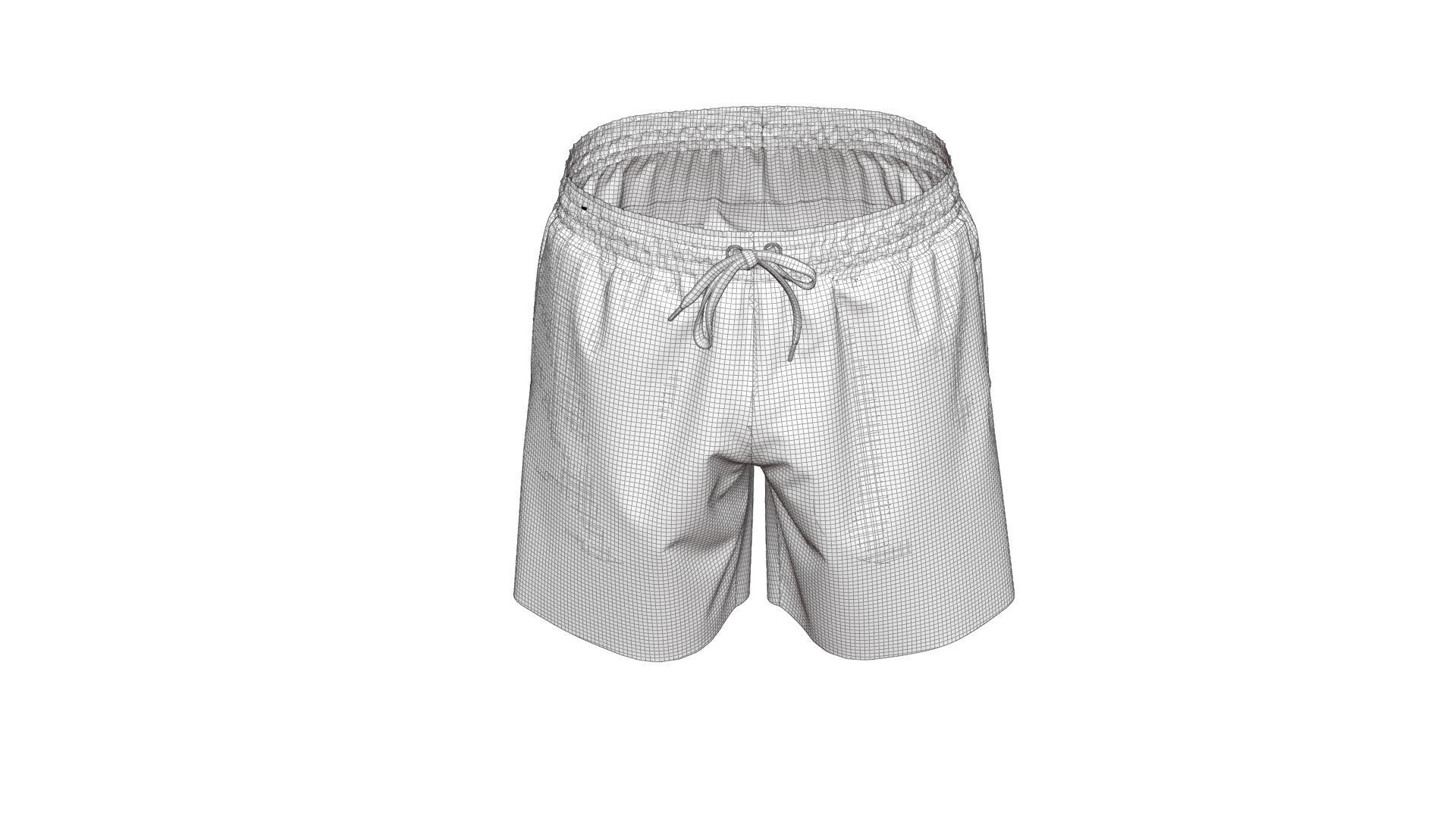 Short Garment 3D model_22