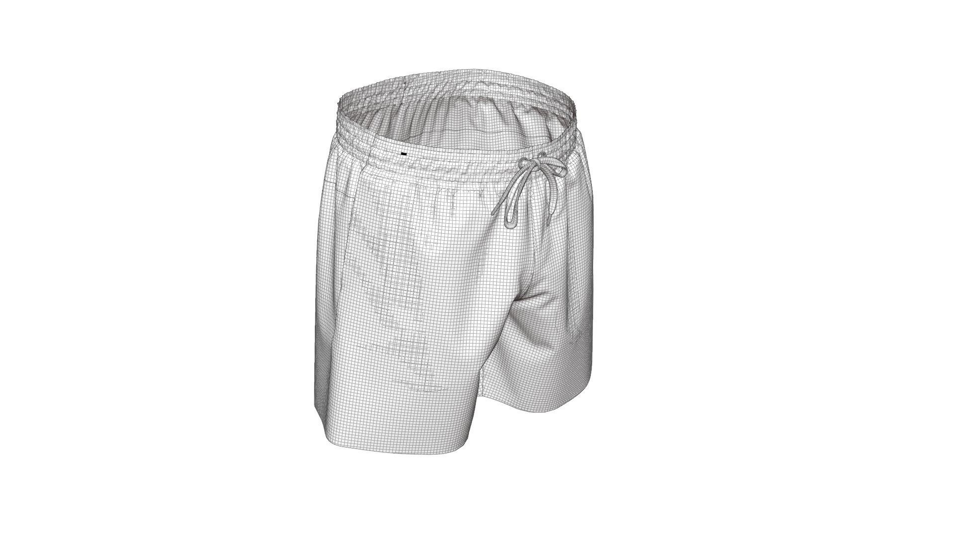 Short Garment 3D model_20