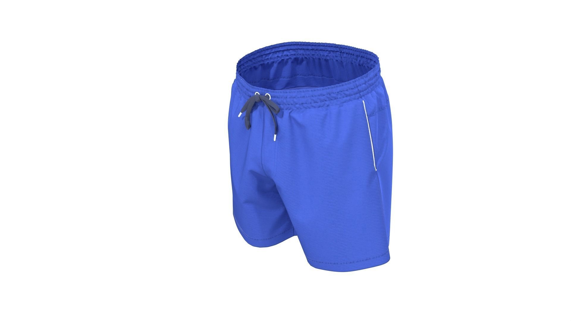 Short Garment 3D model_2