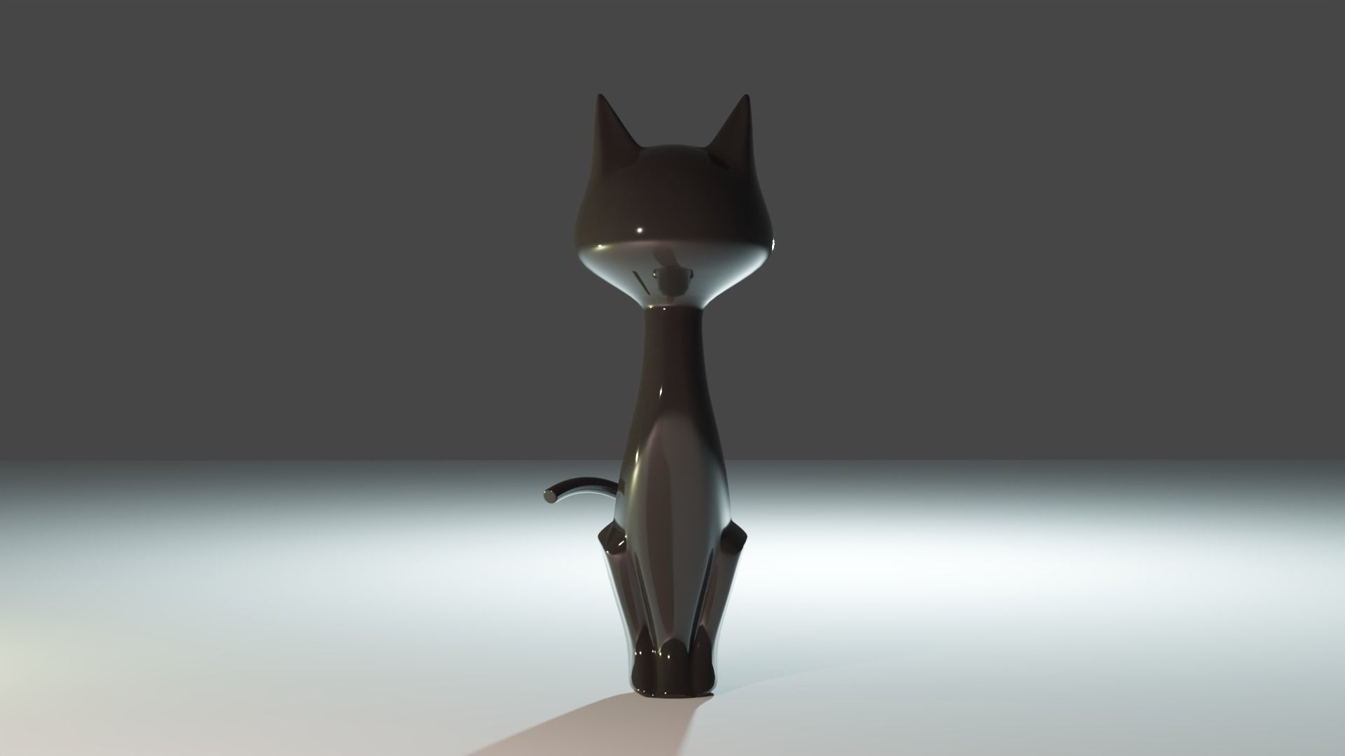 Cat 3d model Free 3D model_2