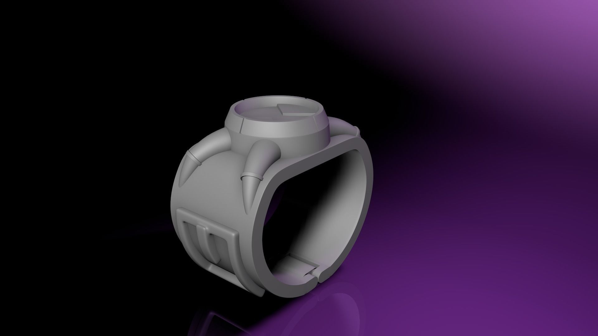 Omnitrix Benzarro - 3D Print Ready STL 3D print model_8