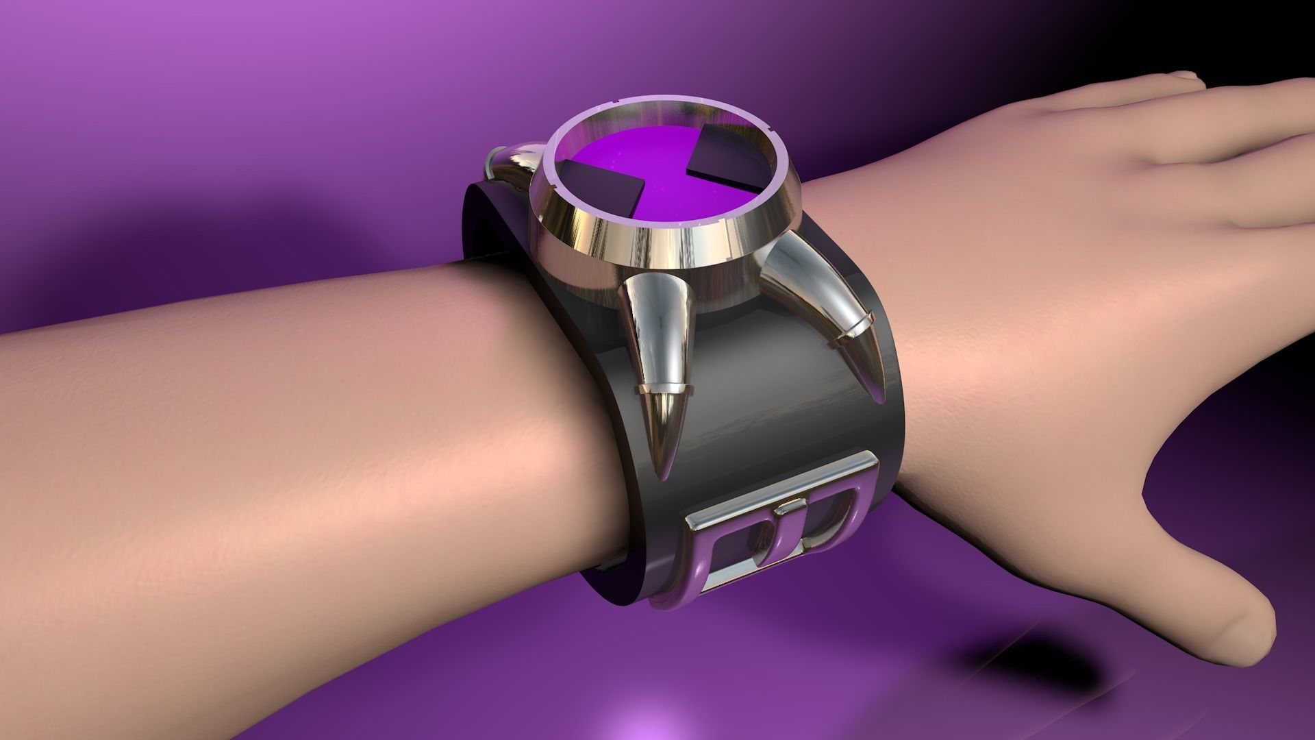 Omnitrix Benzarro - 3D Print Ready STL 3D print model_10