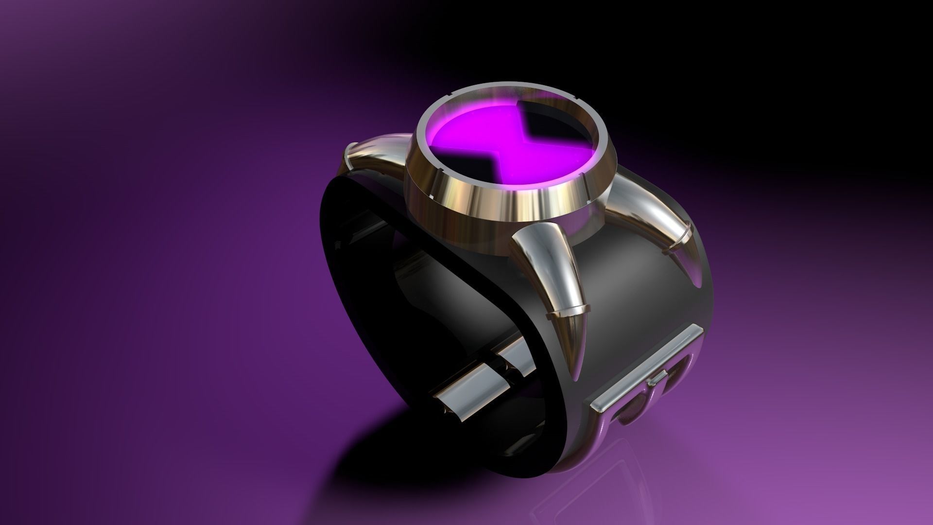 Omnitrix Benzarro - 3D Print Ready STL 3D print model_1