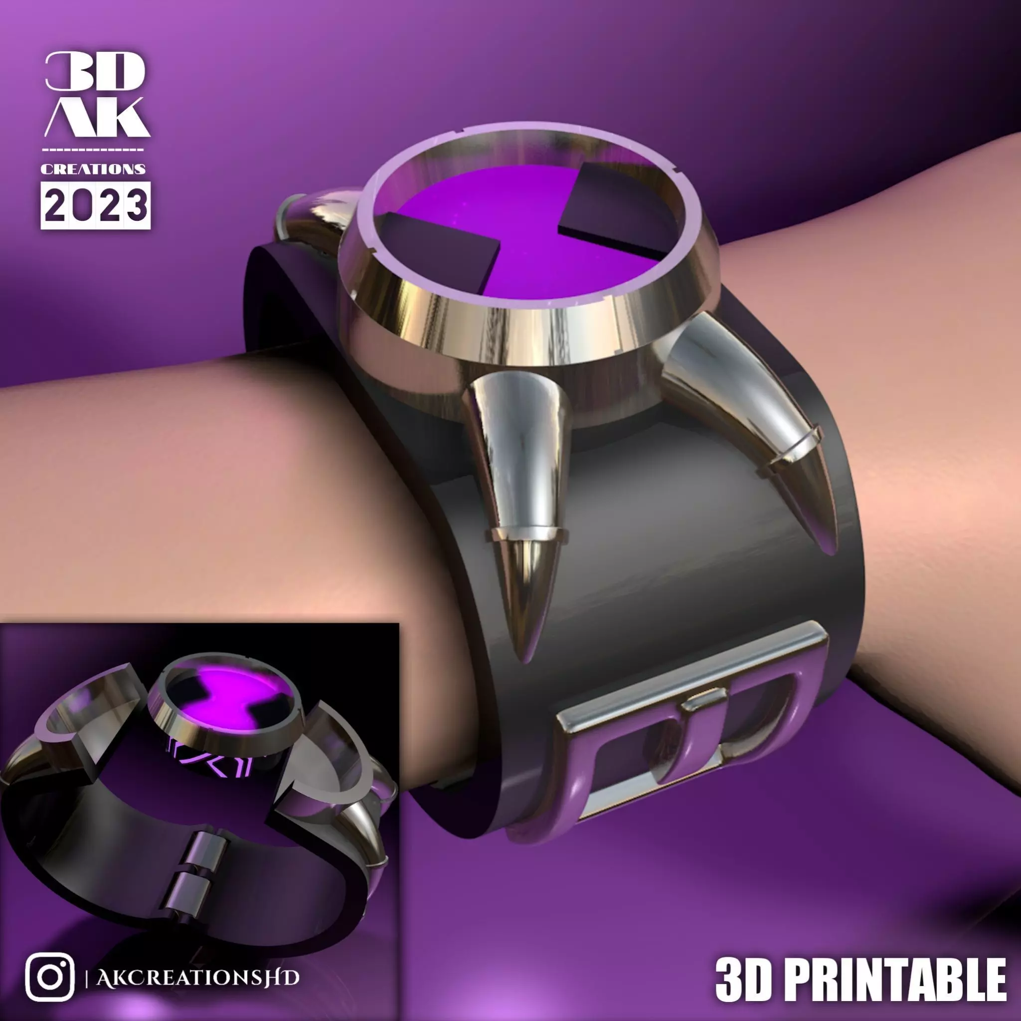 Omnitrix Benzarro - 3D Print Ready STL 3D print model_0