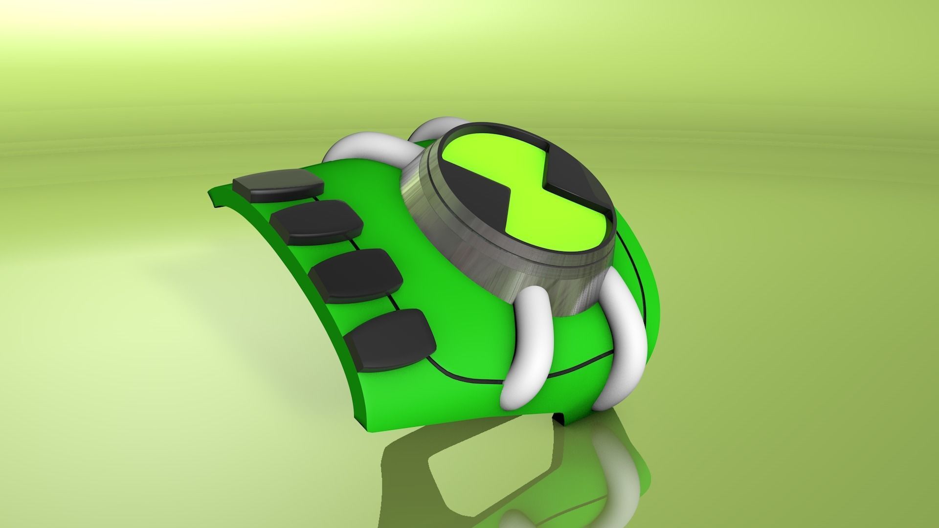Omnitrix - Albedo 3D Print Ready STL 3D print model_11