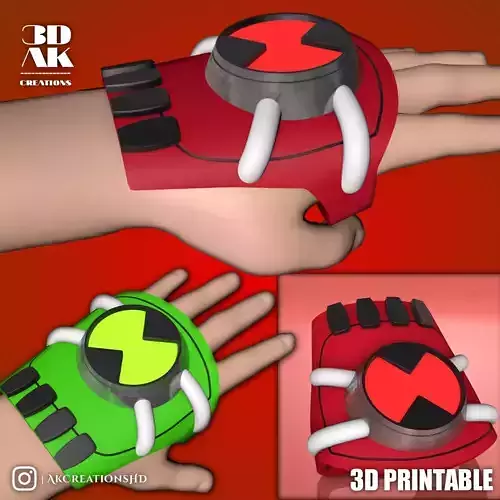 Omnitrix - Albedo 3D Print Ready STL 3D print model