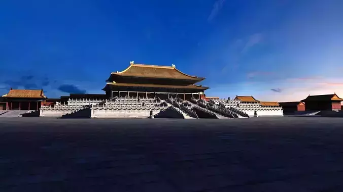 Hall of Supreme Harmony Forbidden City Beijing China