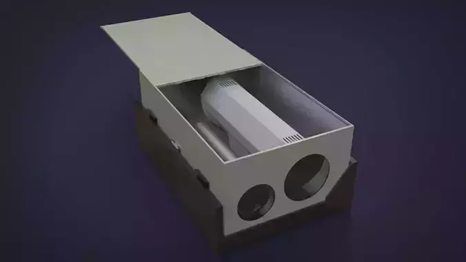 Camera Box Free 3D model