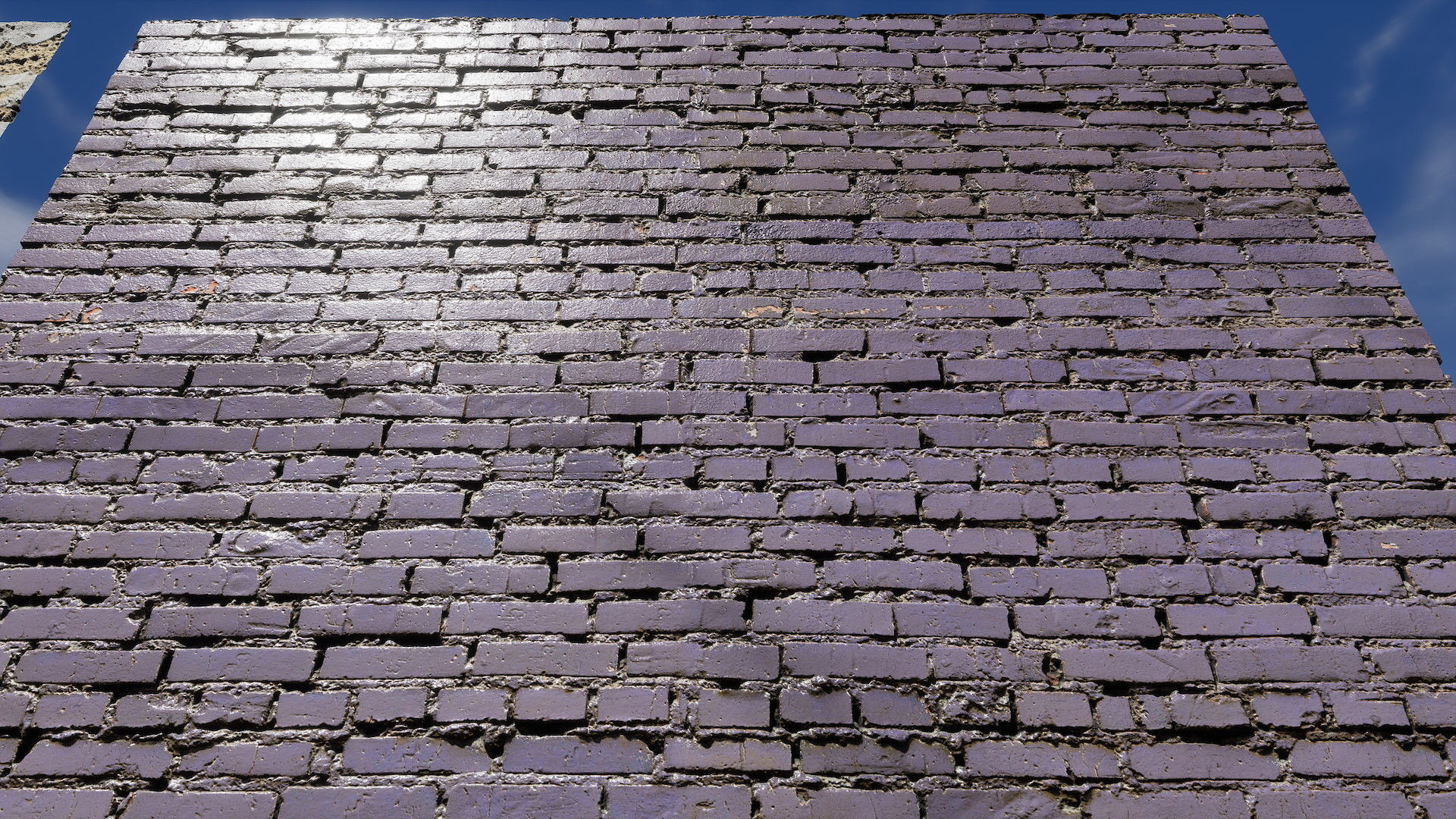 UE Brick walls part 02 Low-poly 3D model_8