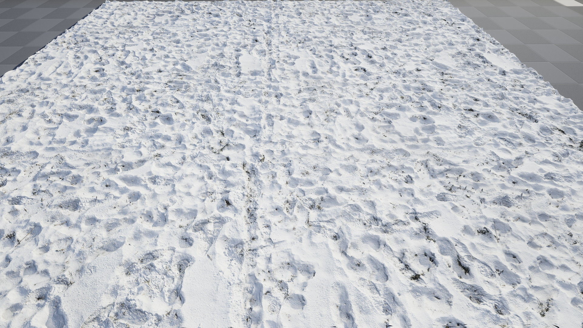 UE Snow area materials  part 01 Low-poly 3D model_19
