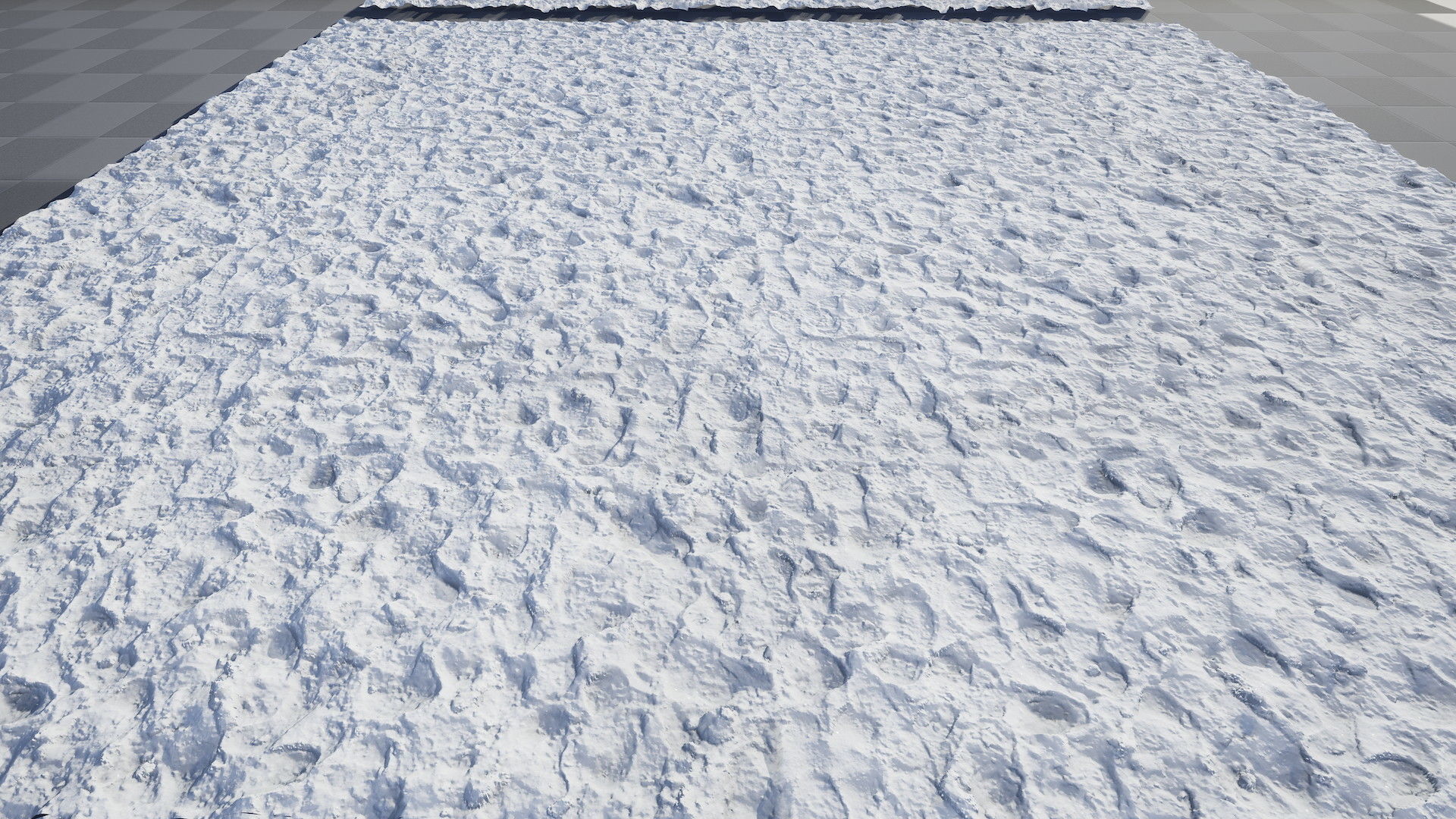 UE Snow area materials  part 01 Low-poly 3D model_21