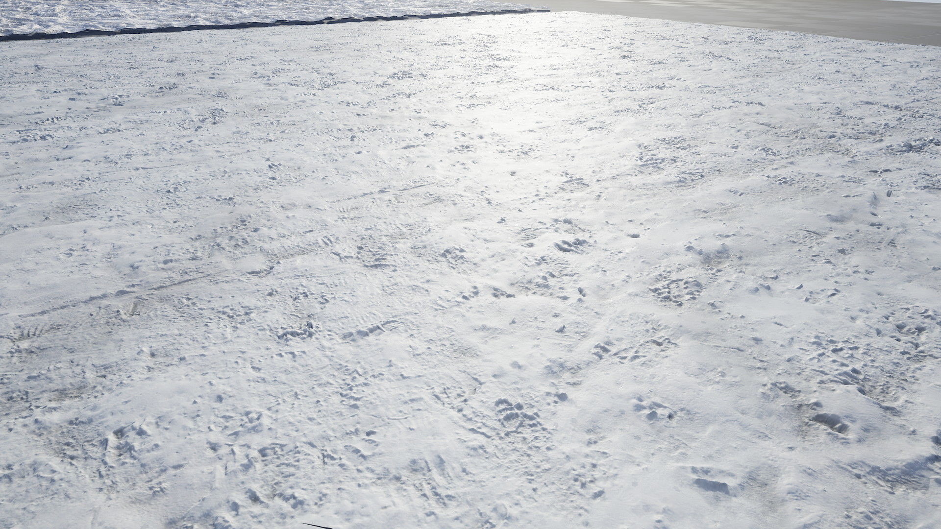 UE Snow area materials  part 01 Low-poly 3D model_16