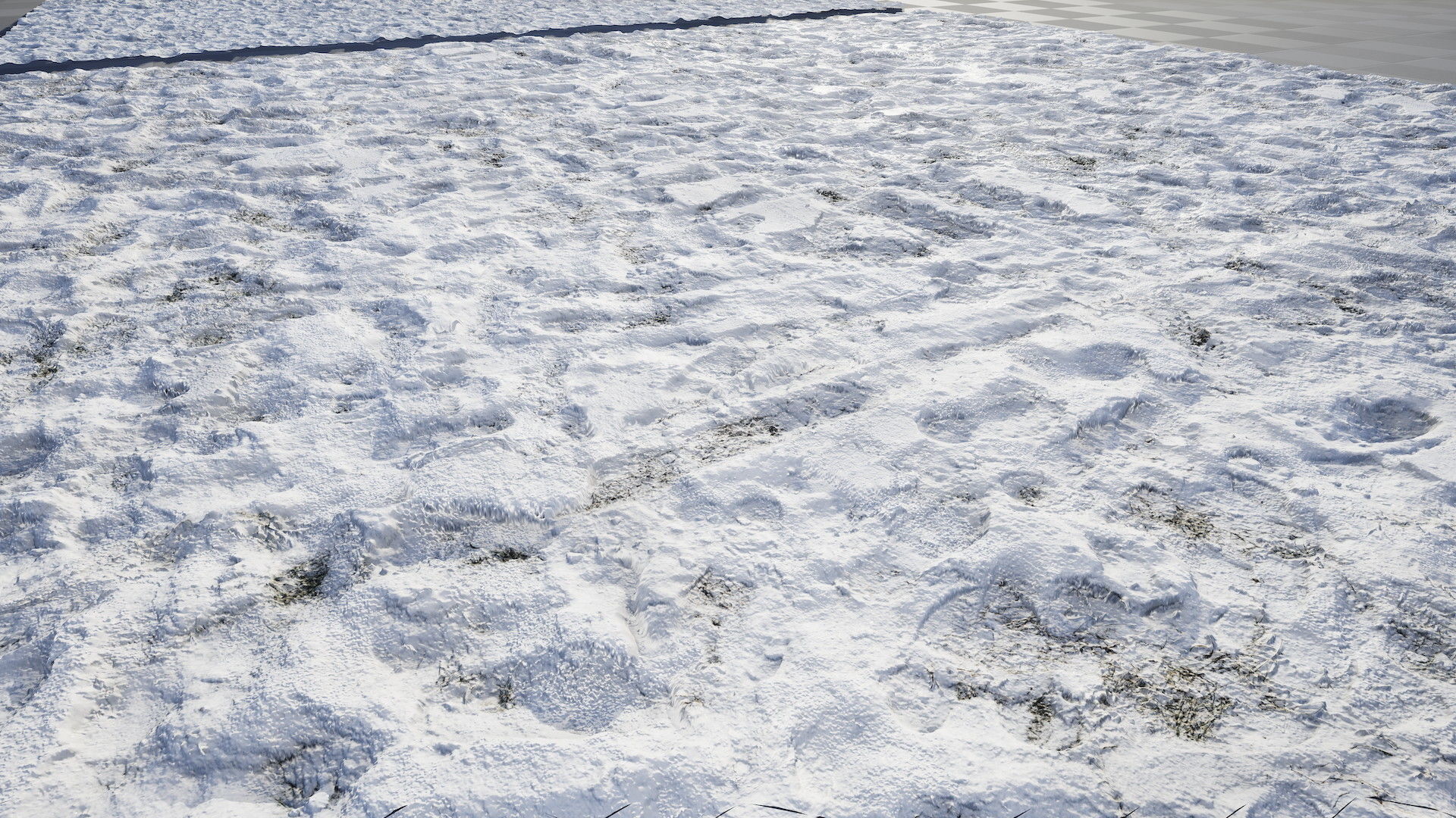 UE Snow area materials  part 01 Low-poly 3D model_15