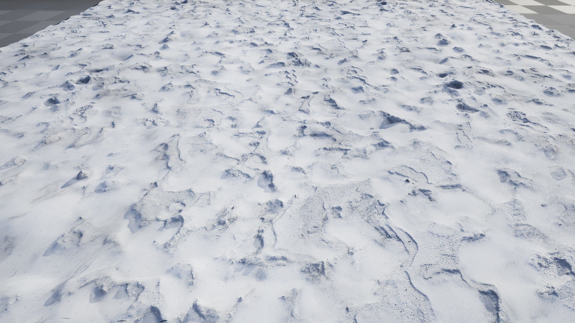 UE Snow area materials  part 01 Low-poly 3D model_24
