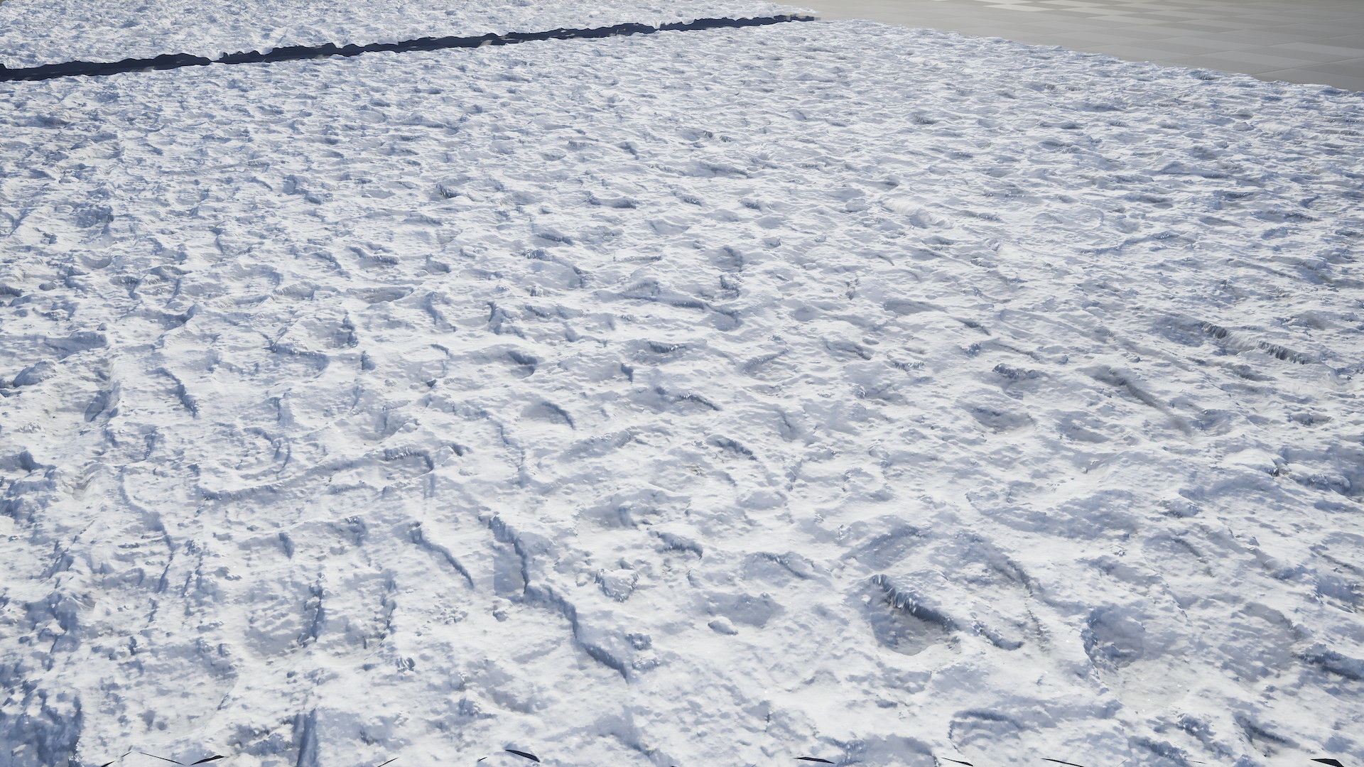 UE Snow area materials  part 01 Low-poly 3D model_14