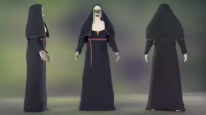 The Nun Valak demon 3D model