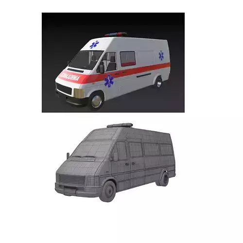 Ambulance Equipped Emergency Vehicle