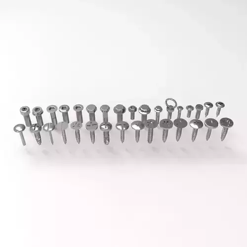 scrow 3D model