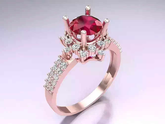 Diamond Ring - Womens Rings - N294