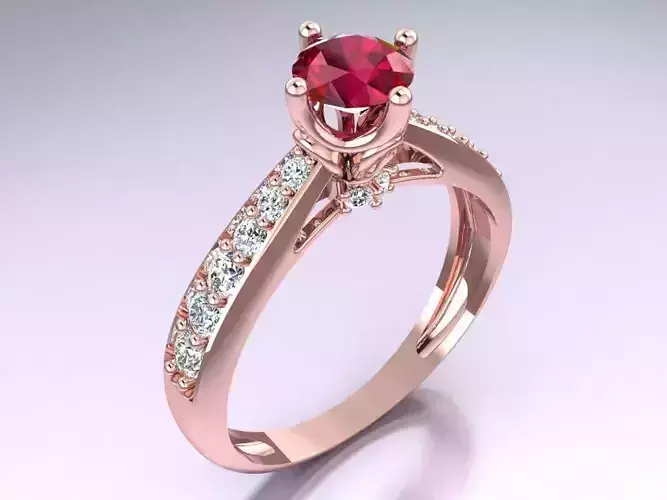 Diamond Ring - Womens Rings - N448B