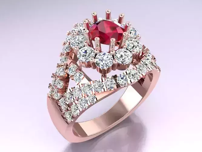 Diamond Ring - Womens Rings - N404