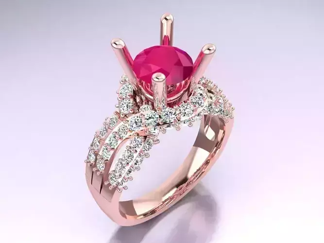 Diamond Ring - Womens Rings - N534