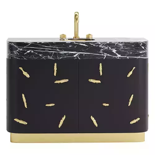 BARAKA SINGLE VANITY CABINET By Maisonvalentina