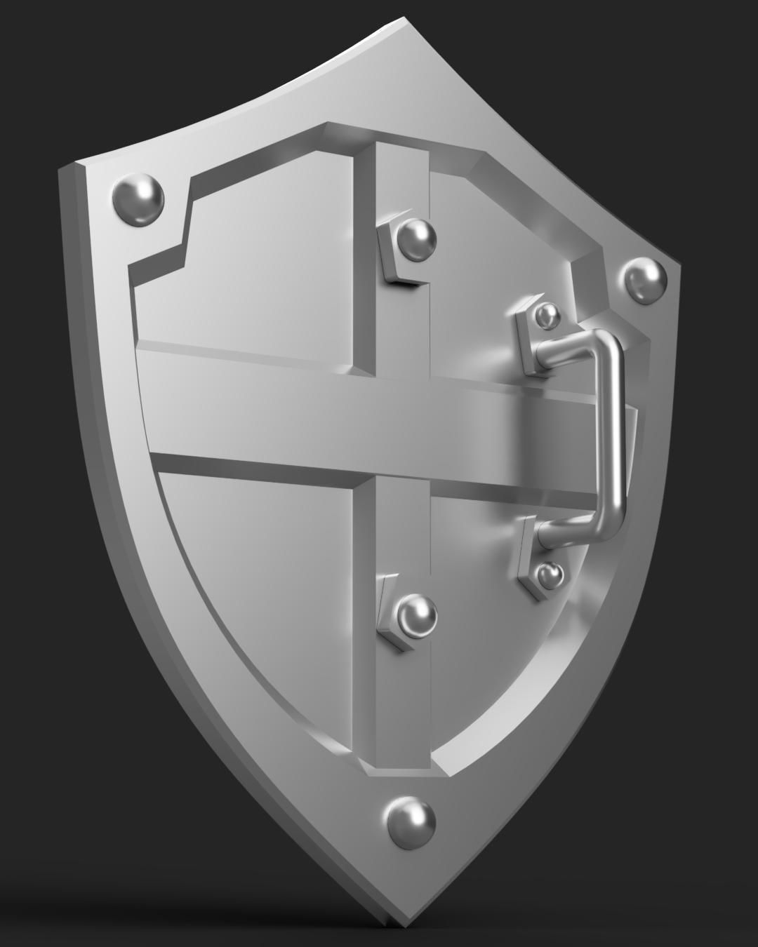 The Legend of Zelda - Tears of The Kingdom - Hylian Shield 3D print model_1