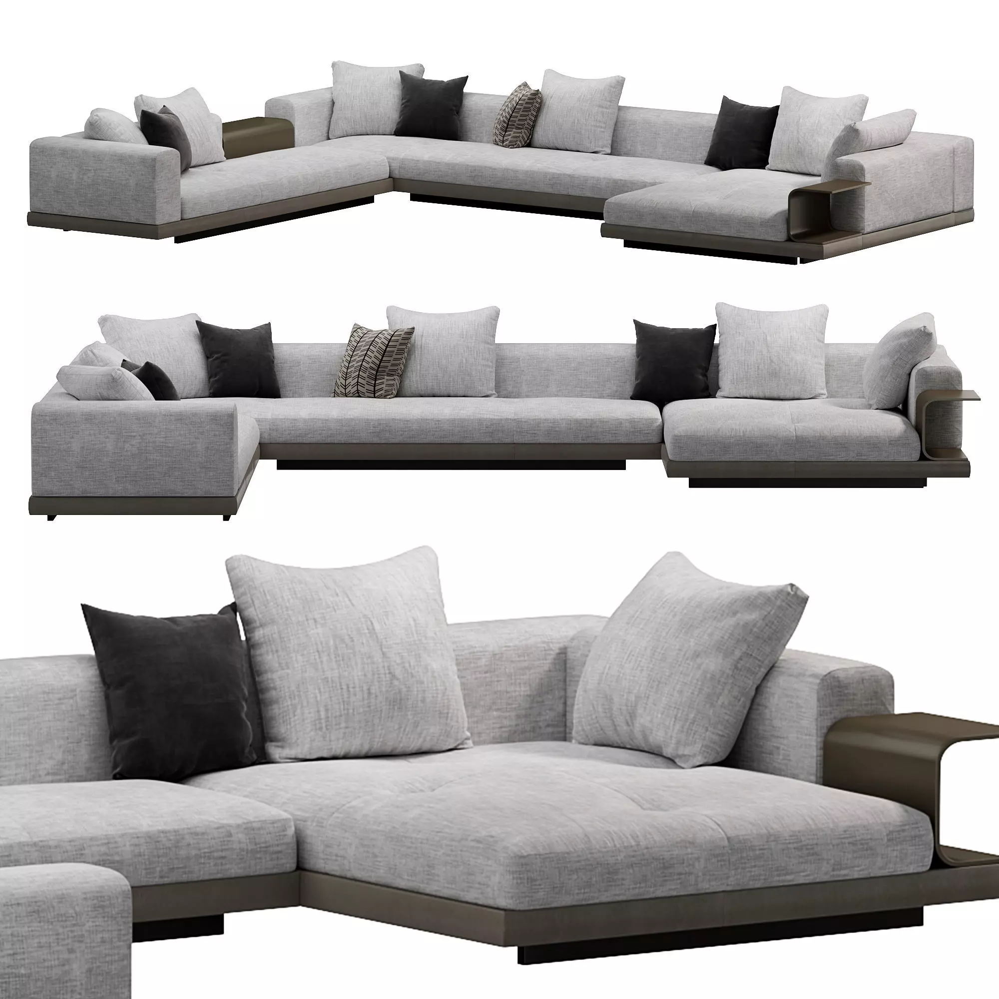 Connery Sofa 3D model_0