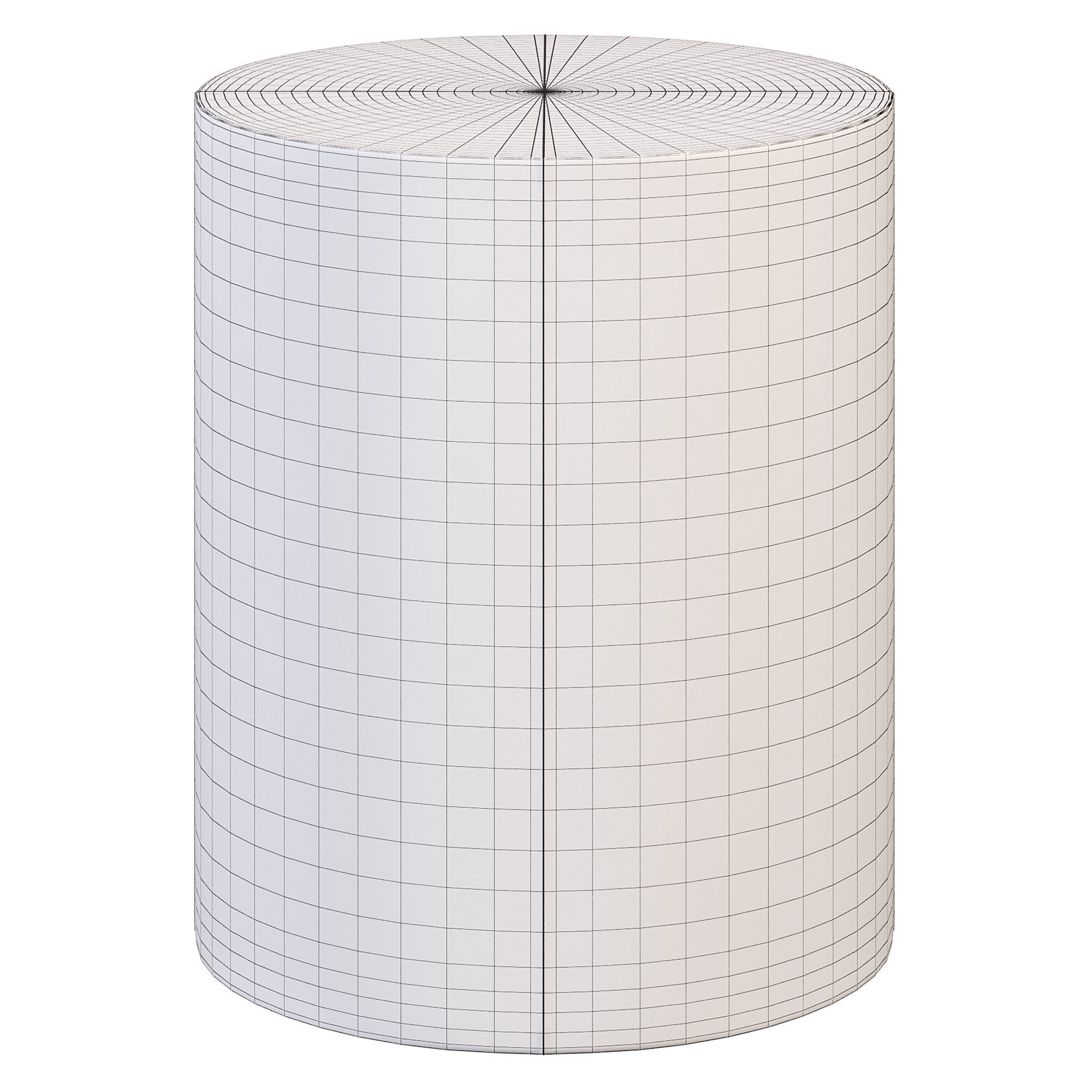 CYLINDRICAL SIDE TABLE by Bakerfurniture 3D model_3