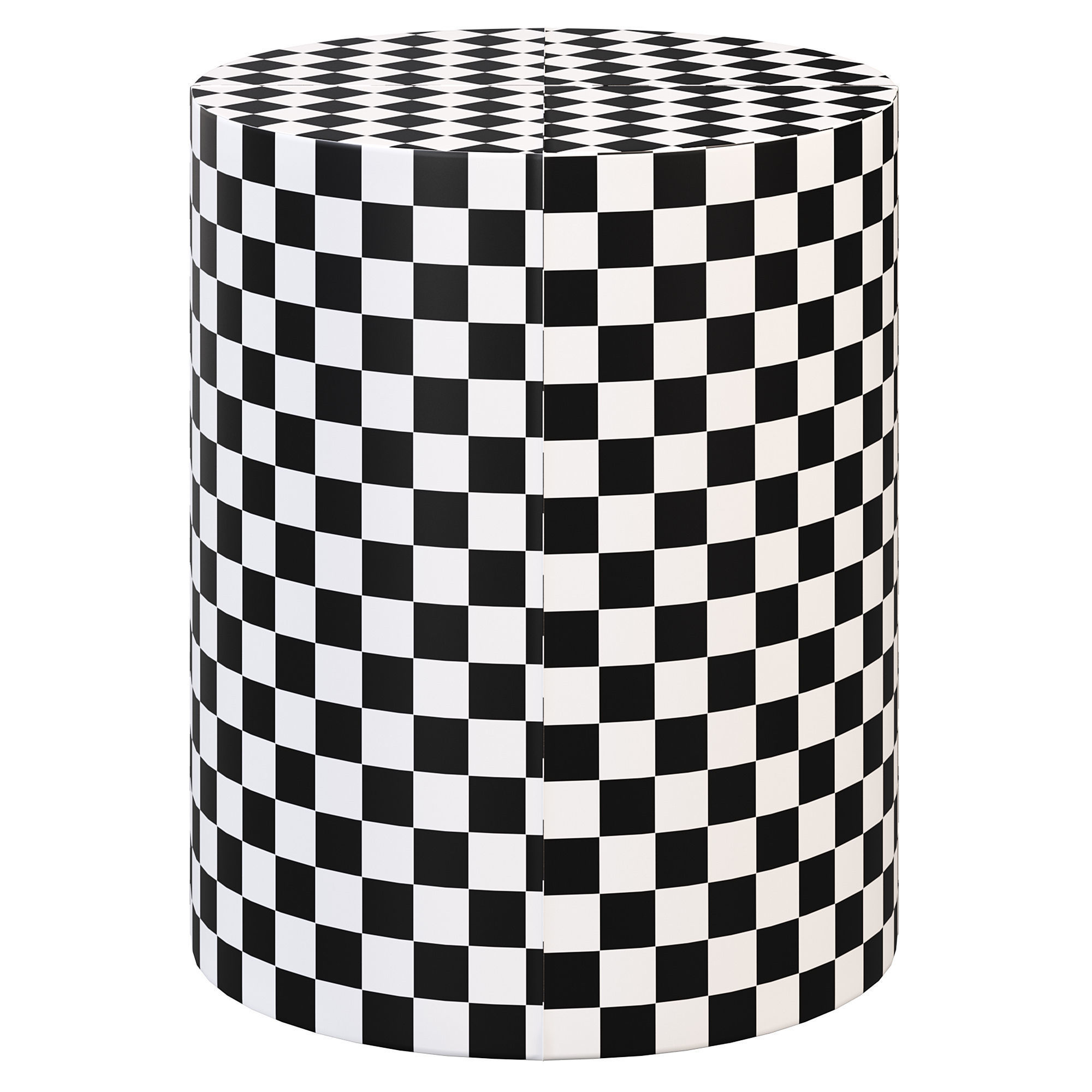 CYLINDRICAL SIDE TABLE by Bakerfurniture 3D model_4