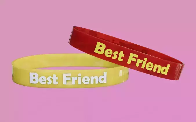 Friendship band 3D print model