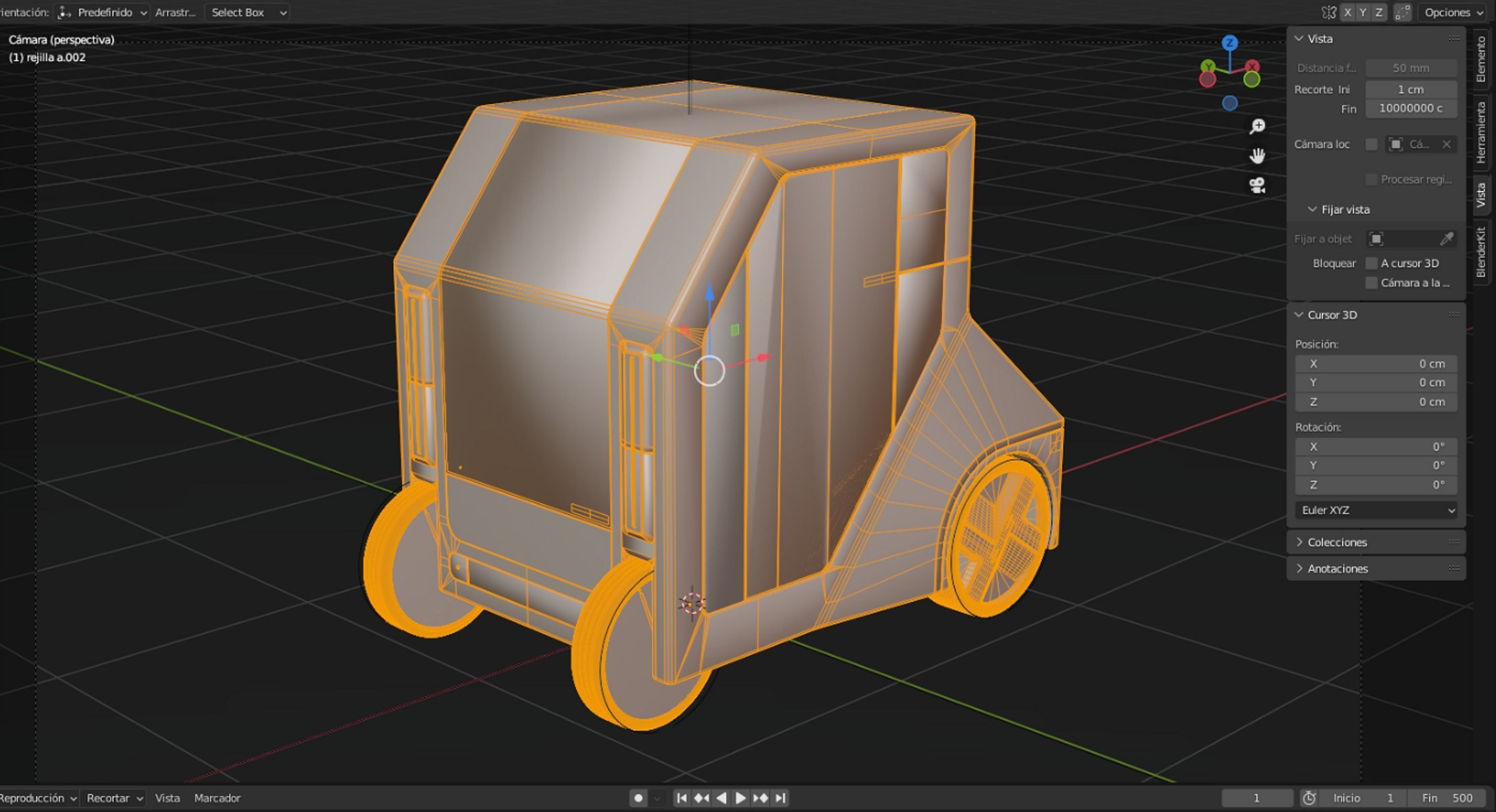 City Car 2030 3D model_15