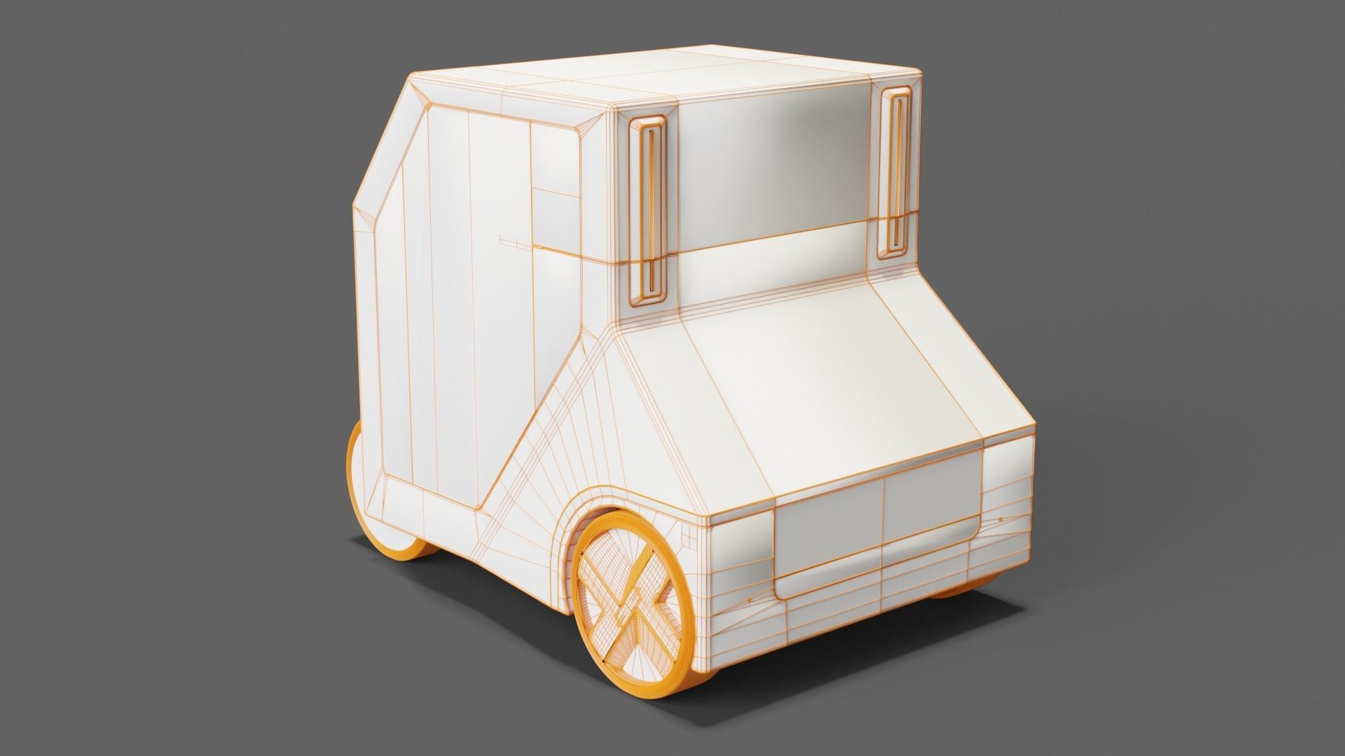 City Car 2030 3D model_10