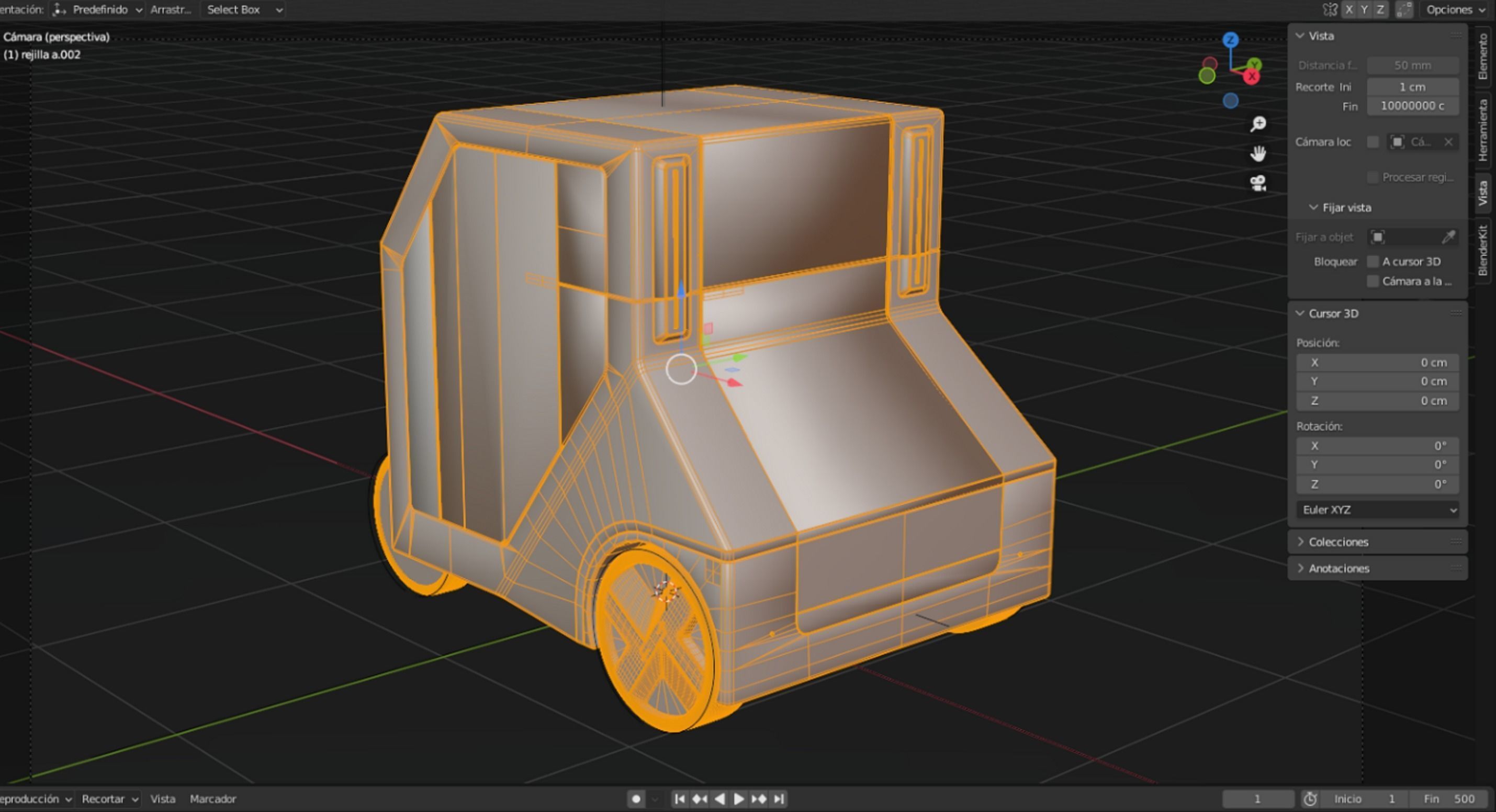 City Car 2030 3D model_14