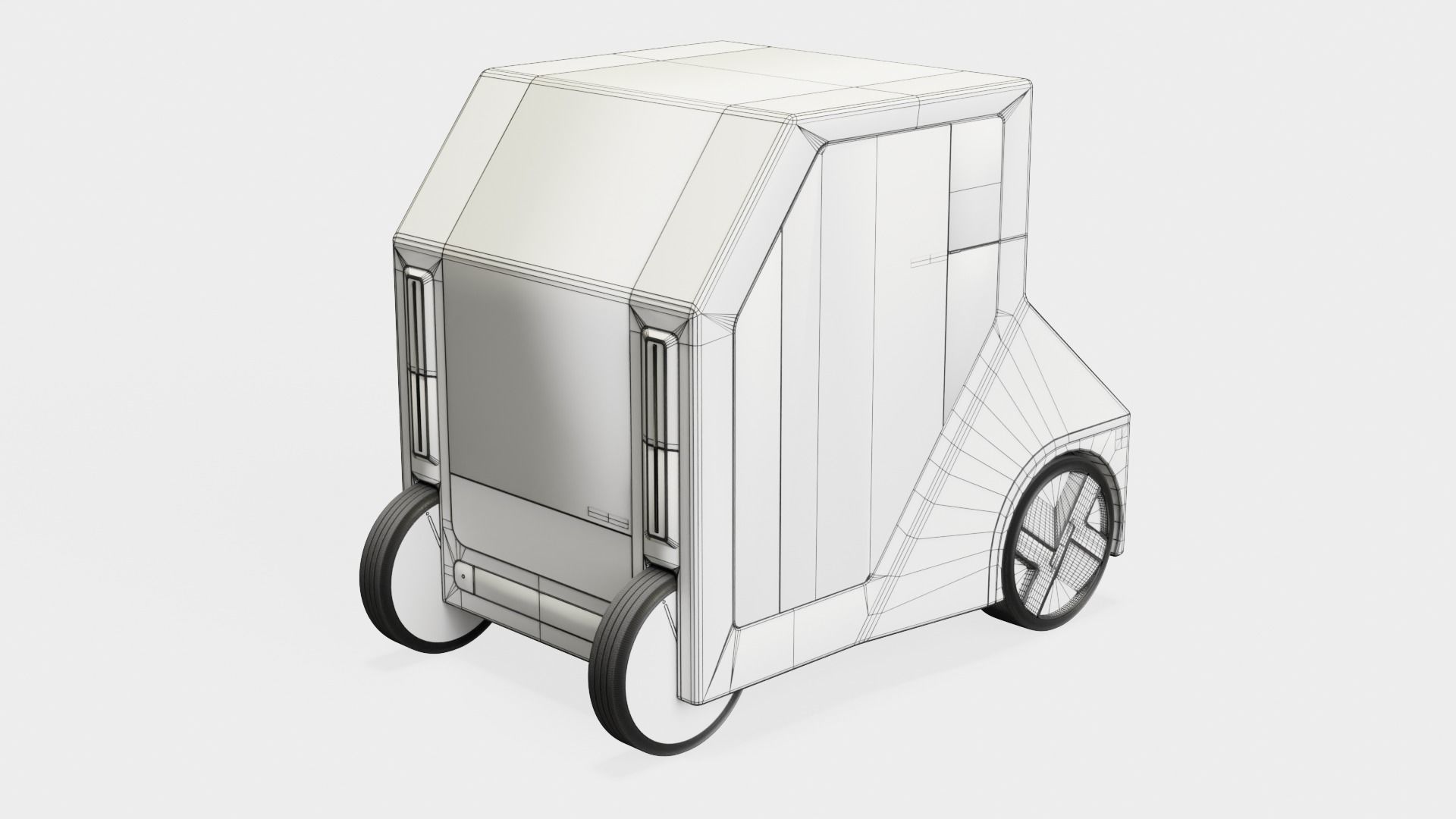 City Car 2030 3D model_13
