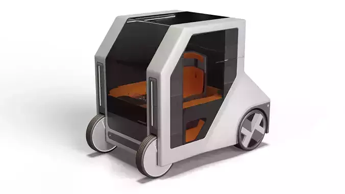 City Car 2030 3D model