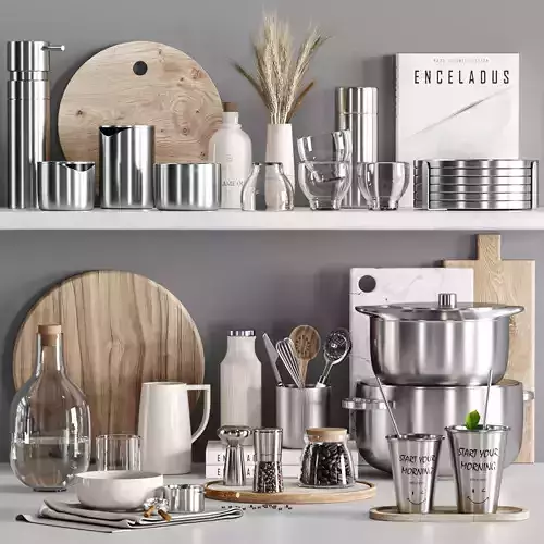 Kitchen accessories 052 3D model