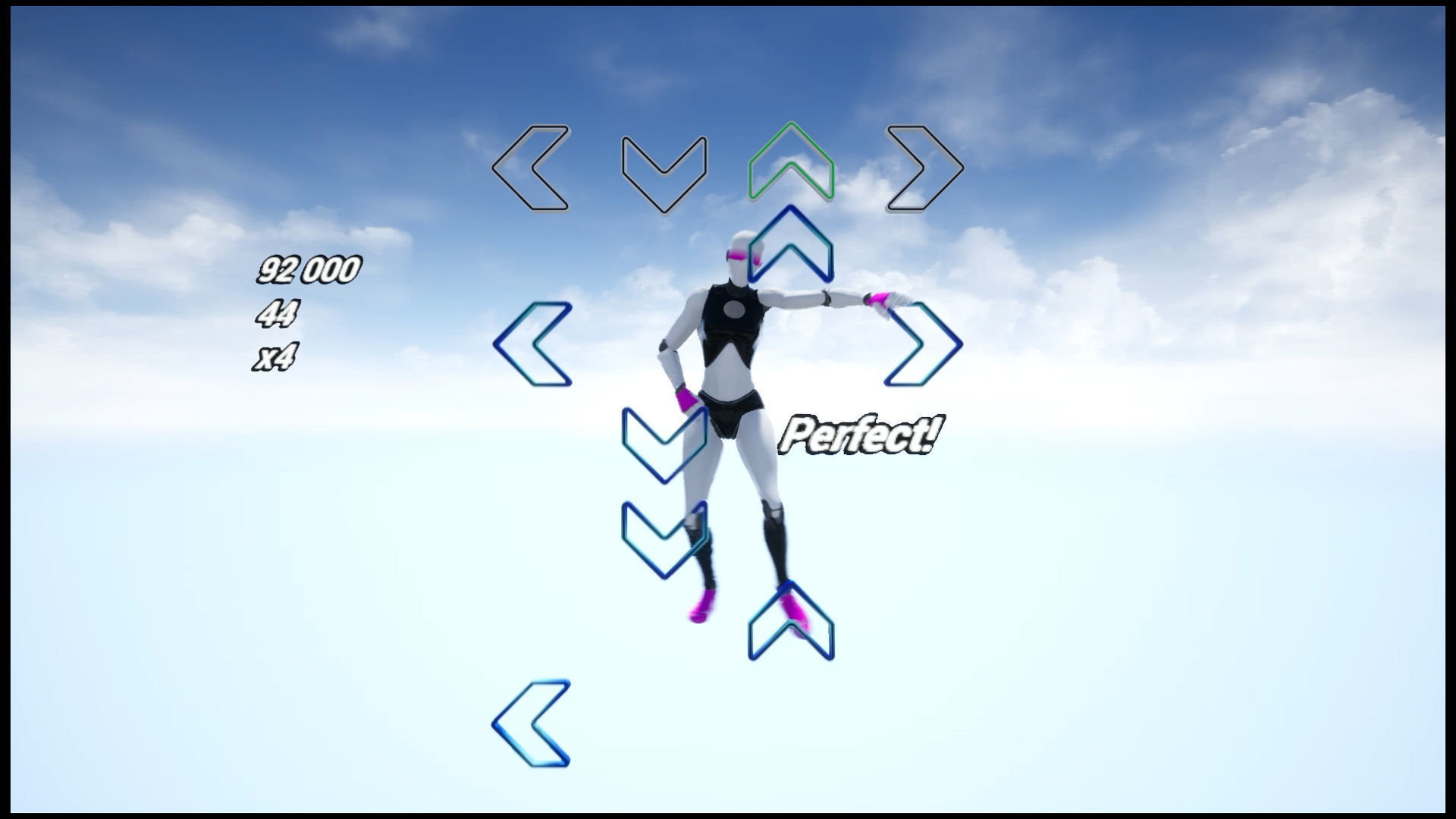 Dance Game project for Unreal Engine Low-poly 3D model_2