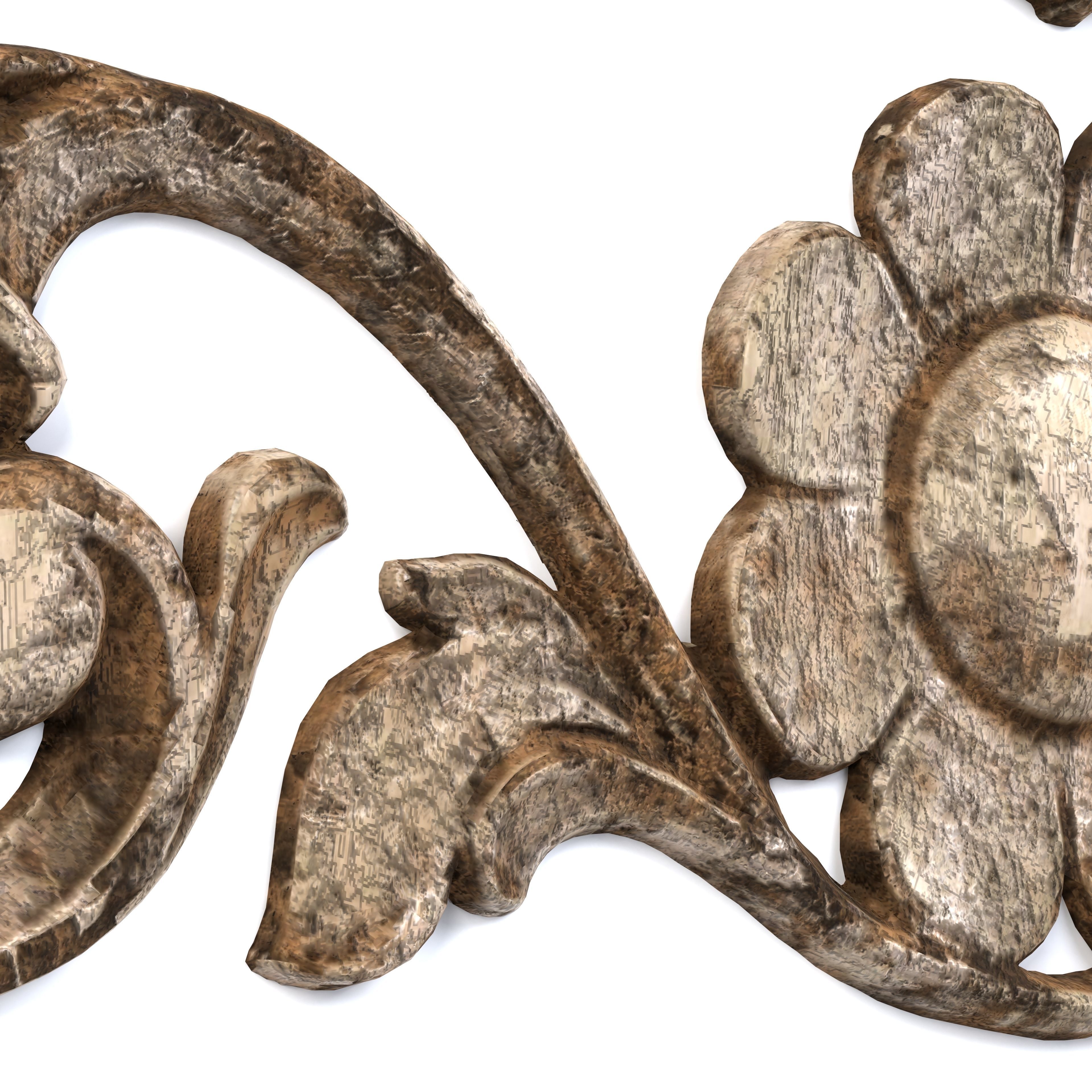 5 Low-Poly Ornament Vol 07-4 Low-poly 3D model_2