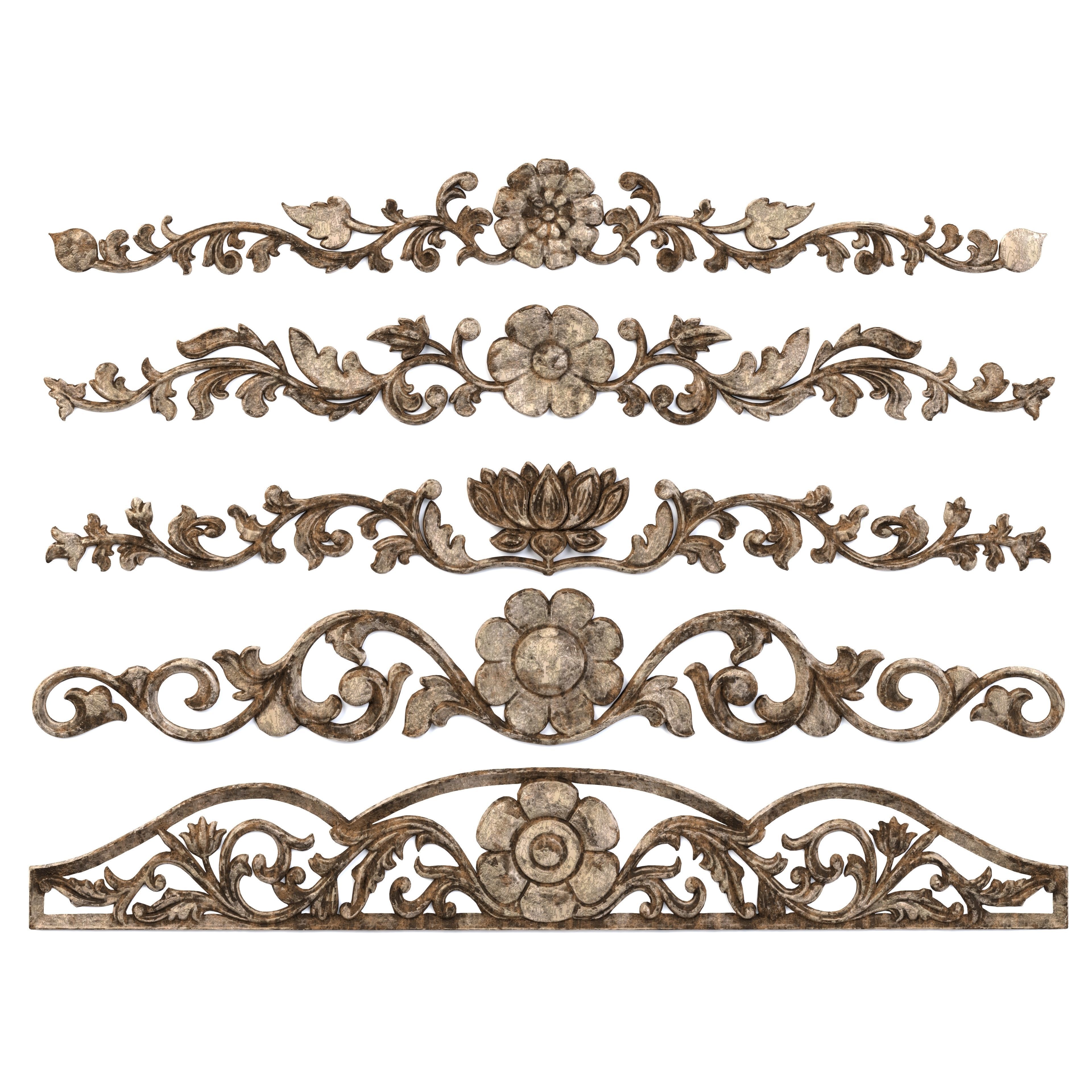 5 Low-Poly Ornament Vol 07-4 Low-poly 3D model_1