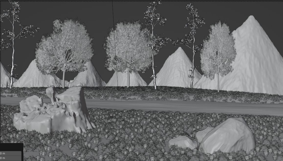 landscape nature 4k 3D model_1