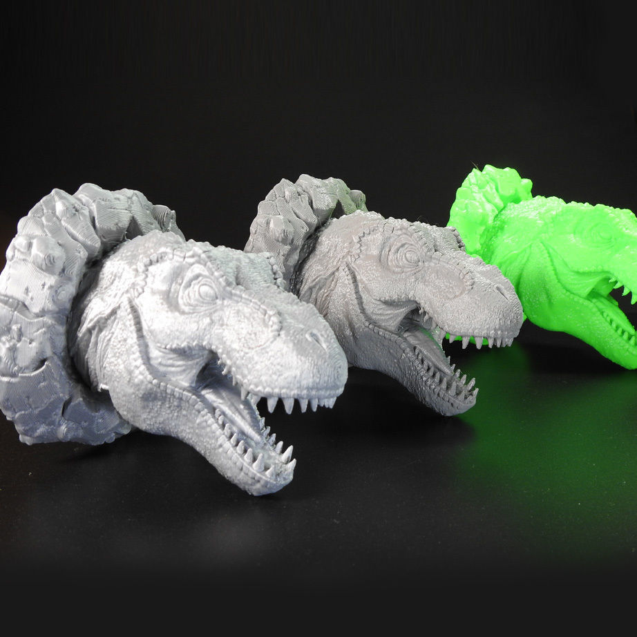 3D Printable Wall Busting Trex Head 3D print model_1