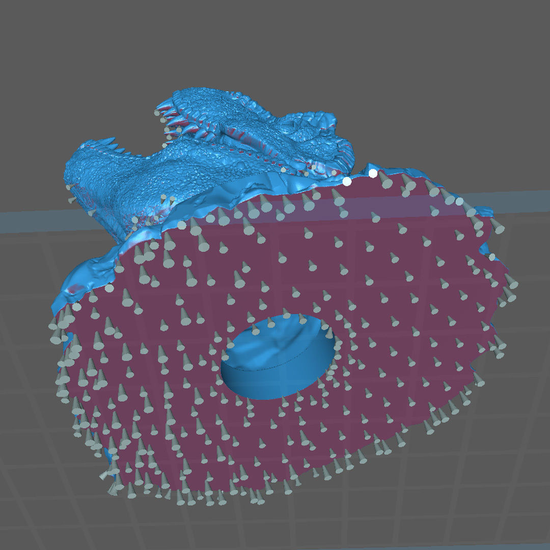 3D Printable Wall Busting Trex Head 3D print model_6