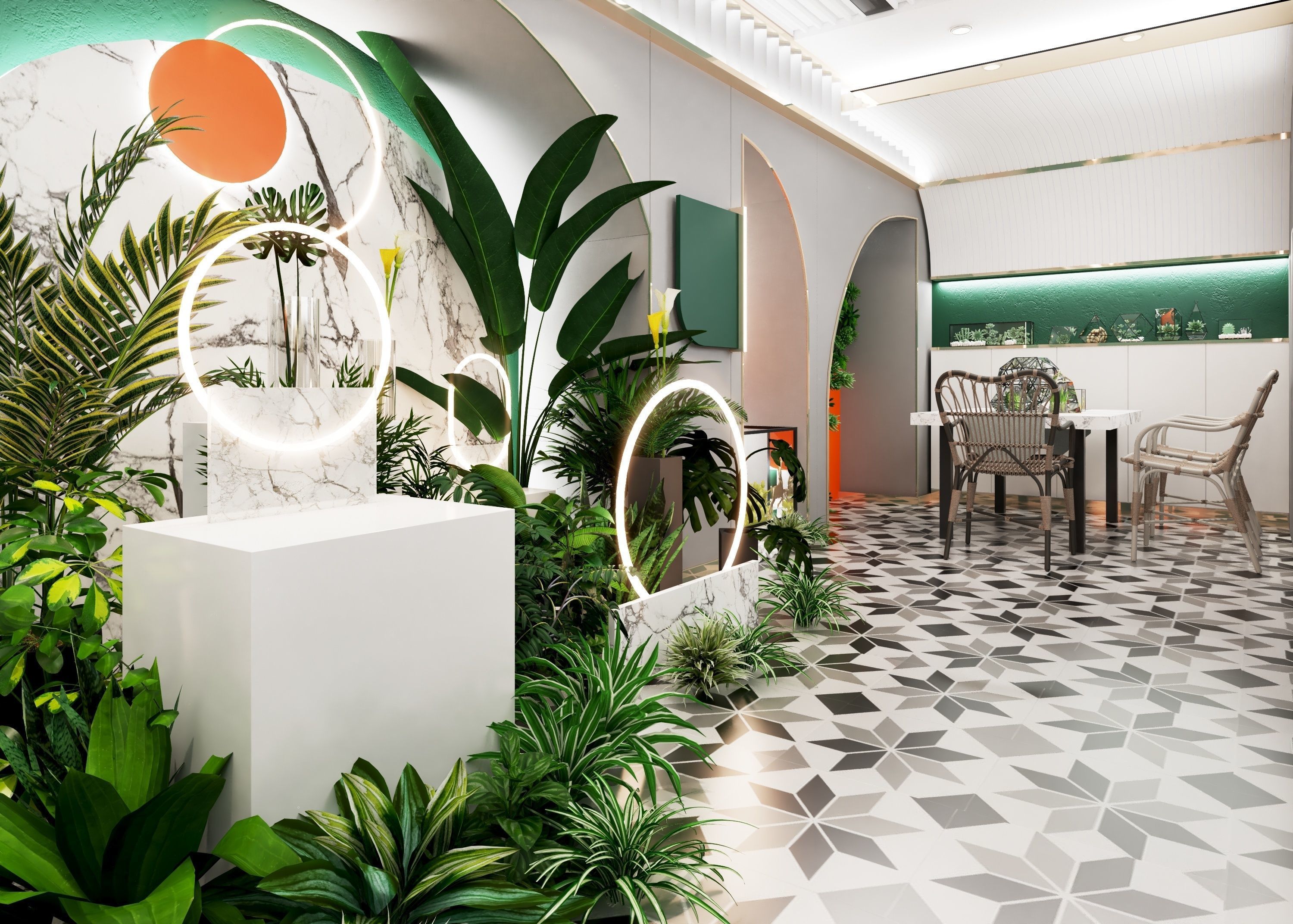 flower shop 3D model_4