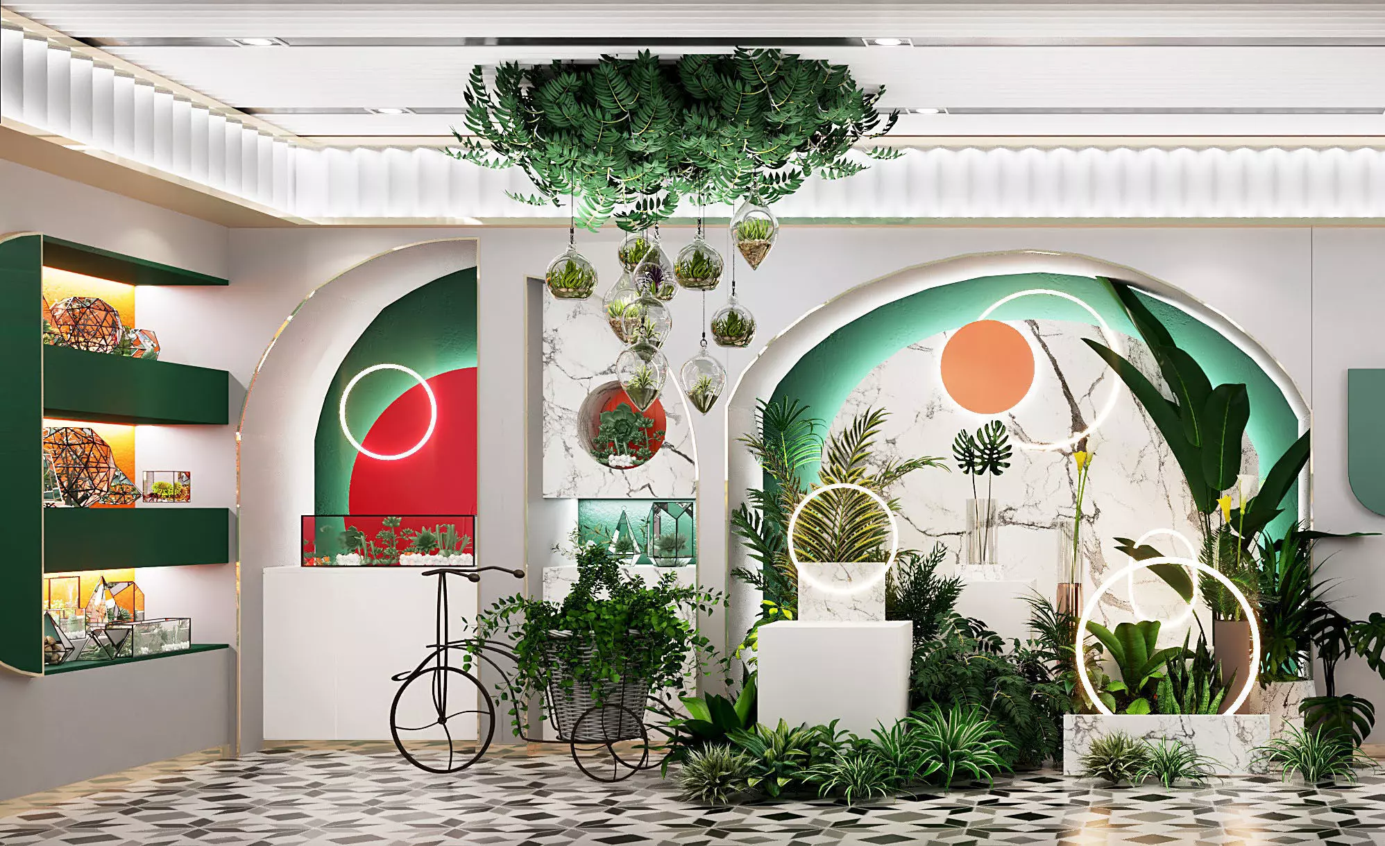 flower shop 3D model_0