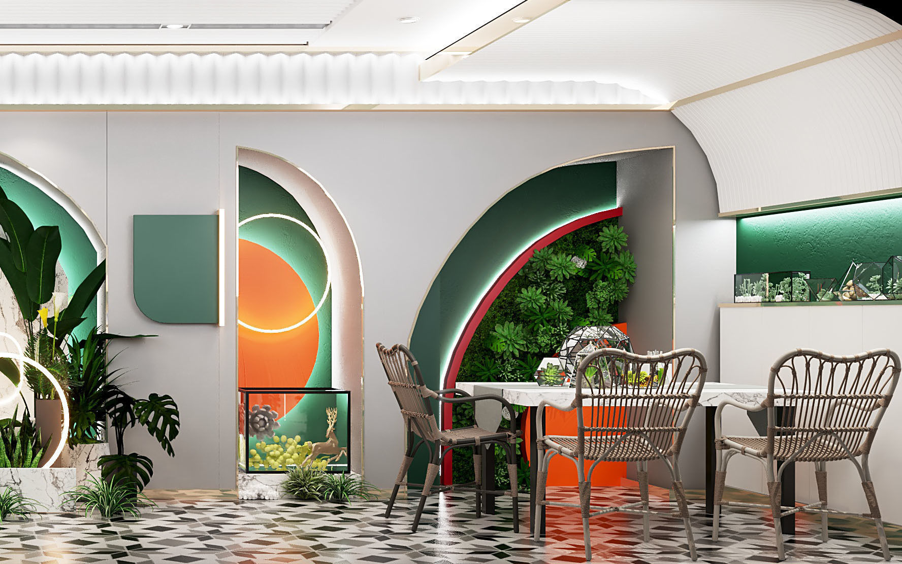 flower shop 3D model_1
