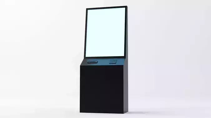 Digital Automated Teller Machine 3D Model